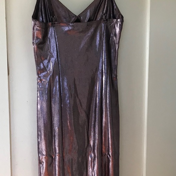NWT Metallic Dress - Picture 7 of 11